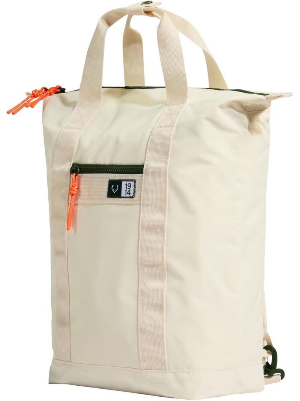 - Essential Tote Backpack, Rucksack with Laptop Pocket, Suitcase Sleeve, Durable